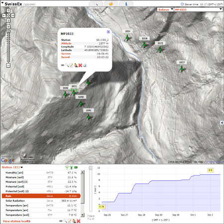 Climaps map view integrates Google Maps and custom applications.
