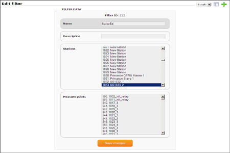 Common edition interface; all administration pages share the same principles.